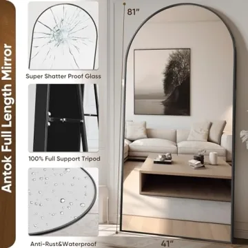 ANTOK 81"x41" Full-Length Oversized Floor Mirror