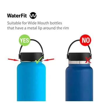 WaterFit Paracord Handle Carrier Strap for Water Bottles