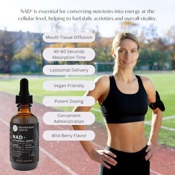 Neurogan NAD+ Liposomal Drops for Energy & Immunity