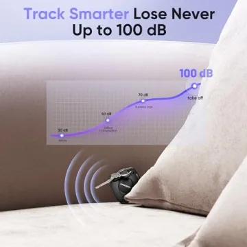 Kindeep Air Tracker Tag 4 Pack for Easy Item Tracking