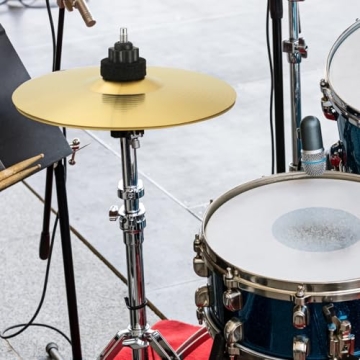 8-Inch Brass Drum Cymbal for Beginners and Practice