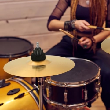 8-Inch Brass Drum Cymbal for Beginners and Practice