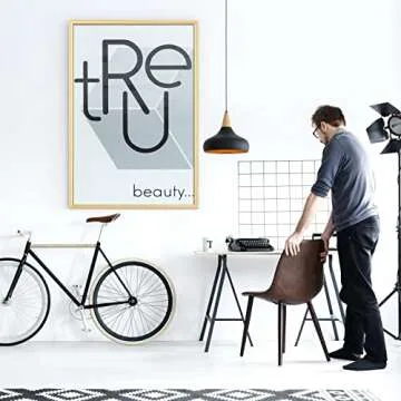 euwazram Modern Gold 24x36 Frame for Photos & Art