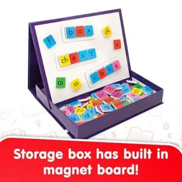 Junior Learning Phonics Tiles with Magnetic Board for Kids