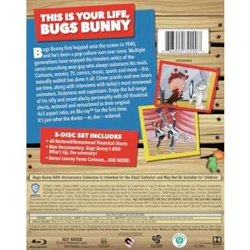 Celebrate Bugs Bunny 80th Anniversary Collection on Blu-ray