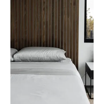 Cozy Earth Luxury Bed Sheet Set - 100% Viscose from Bamboo Fabric, Ultra-Soft & Breathable, Fits Regular & Deep Pocket Mattresses up to 20" - 4 Pieces King Sheet Set Gray