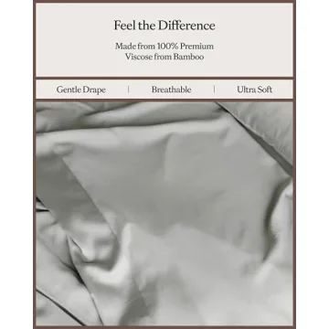 Cozy Earth Luxury Bed Sheet Set - 100% Viscose from Bamboo Fabric, Ultra-Soft & Breathable, Fits Regular & Deep Pocket Mattresses up to 20" - 4 Pieces King Sheet Set Gray