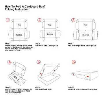 RLAVBL 6x4x3 Inches Shipping Boxes Set of 25, White Small Corrugated Cardboard Box, Mailer Boxes for Packing Small Business