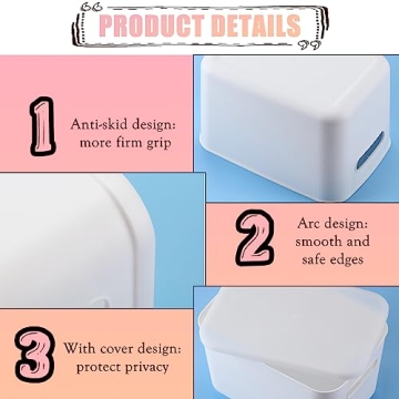 BBTO Stackable Storage Bins with Lids for Home Organization