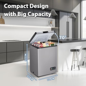 Energy Efficient LifePlus Chest Freezer for Home