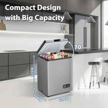 Energy Efficient LifePlus Chest Freezer for Home