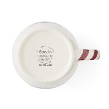 Spode Christmas Tree Mugs Set of 4 - Festive Holiday Design