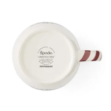 Spode Christmas Tree Mugs Set of 4 - Festive Holiday Design