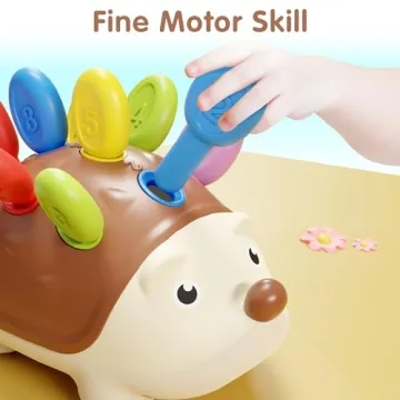iPlay, iLearn Baby Hedgehog Learning Toy for Toddlers