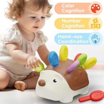 iPlay, iLearn Baby Hedgehog Learning Toy for Toddlers