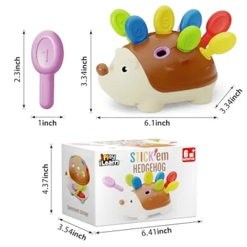 iPlay, iLearn Baby Hedgehog Learning Toy for Toddlers
