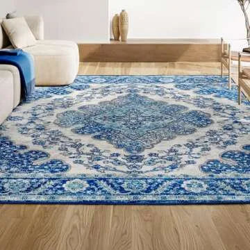 JONATHAN Y Bohemian Vintage Medallion Area Rug - 5x8