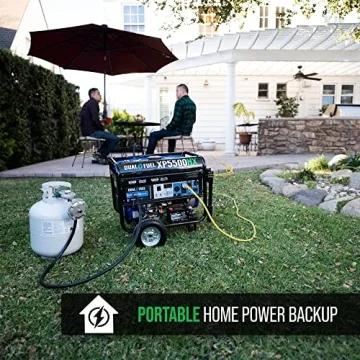 DuroMax XP5500HX Dual Fuel Generator - 5500 Watts Power Everywhere