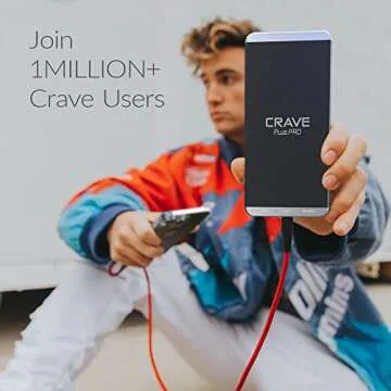 Crave PD Power Bank, Plus PRO Aluminum Portable Charger with 20000mAh [Quick Charge QC3.0 Dual Ports...
