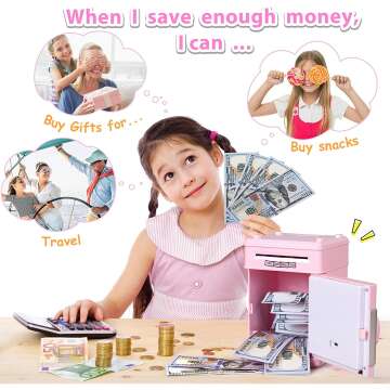 MAGIBX Piggy Bank Toys for Girls Ages 6-12