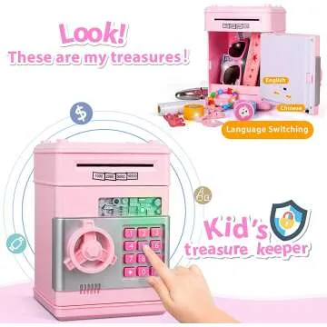 MAGIBX Piggy Bank Toys for Girls Ages 6-12