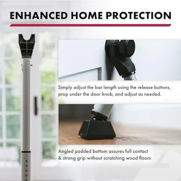 SABRE Adjustable Door Security Bar - Ultimate Protection