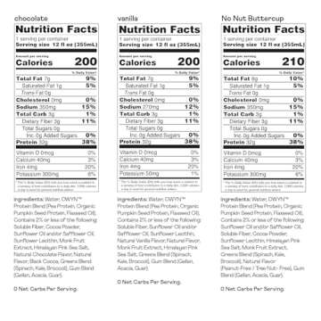 OWYN Only What You Need Pro Elite Vegan High Protein Keto Shake, 32g Protein, 9 Amino Acids, Omega-3, Prebiotics, Workout and Recovery, 0g Net Carbs, Zero Sugar (Variety, 12 Fl Oz (Pack of 12))