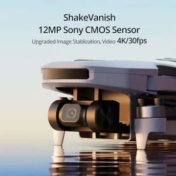 Potensic ATOM SE GPS Drone with 4K EIS Camera, Under 249g, 93 Mins Flight, 4KM FPV Transmission, Brushless Motor, Max Speed 16m/s, 60W Fast Parallel Charging Hub, Fly More Combo