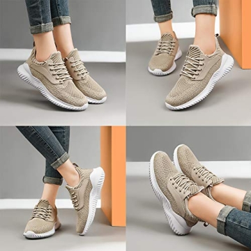 Akk Beige Sneakers for Women - Stylish & Comfortable Jogging Shoes