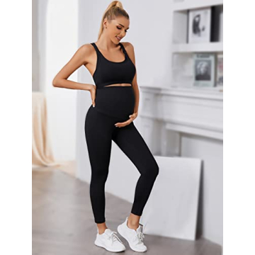 Stylish Floerns Maternity 2 Piece Outfit for Expecting Moms