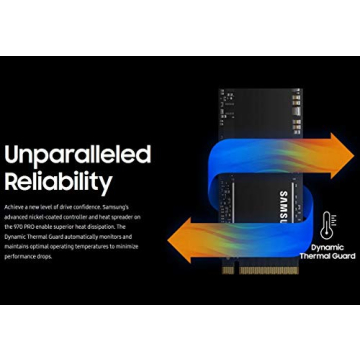 Samsung 970 PRO 512GB NVMe SSD Fast Reliable Storage