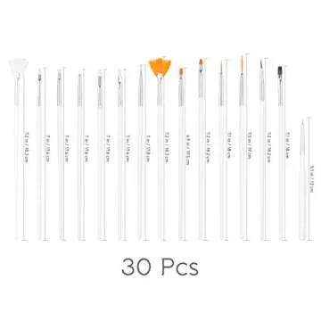 30 Pcs Cake Painting /Fondant Sugar DIY Tools Set,Cake Decorating Tools