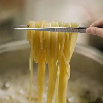 Stainless Steel 12 Inch Long Kitchen Tweezer Tongs