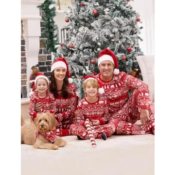 Matching Christmas PJs for Families Cozy and Stylish Sleepwear Set