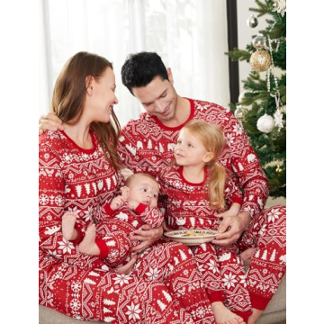 Matching Christmas PJs for Families Cozy and Stylish Sleepwear Set