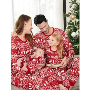 Matching Christmas PJs for Families Cozy and Stylish Sleepwear Set