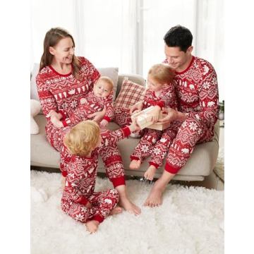 Matching Christmas PJs for Families Cozy and Stylish Sleepwear Set