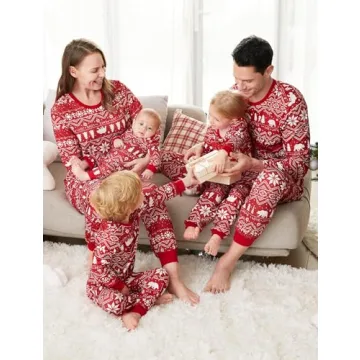 Matching Christmas PJs for Families Cozy and Stylish Sleepwear Set