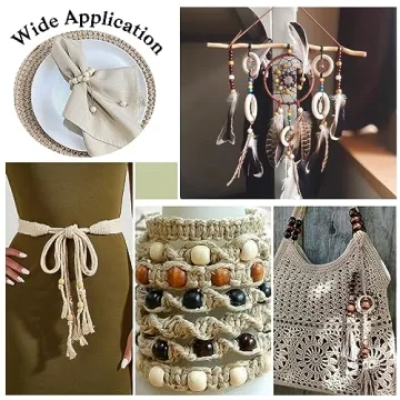 Craftdady 200Pcs Vibrant Wooden Beads for Hair and Crafts