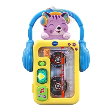 VTech Kiddie Cat Cassette Player Musical Toy for Toddlers
