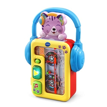 VTech Kiddie Cat Cassette Player Musical Toy for Toddlers