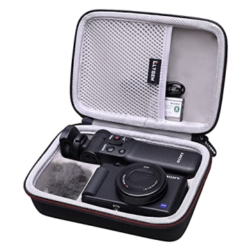Durable LTGEM Camera Case for Sony ZV-1F / ZV-1 II with Accessory Kit, Hard Shell Protection