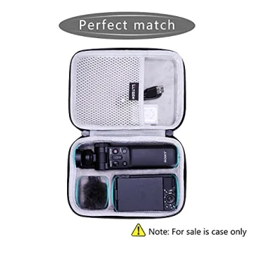 Durable LTGEM Camera Case for Sony ZV-1F / ZV-1 II
