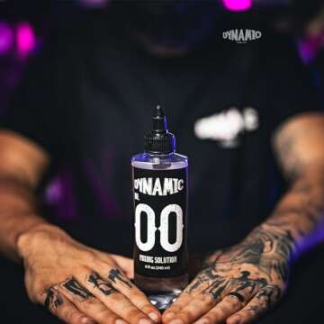 Dynamic Color Co.- No. 00 Tattoo Ink Mixing Solution, Premium Shading Solution Tattoo for Artists, Purest Hospital-Grade Water Mixed with Witch Hazel for Soothing Quality and Visible Smoothness (4)