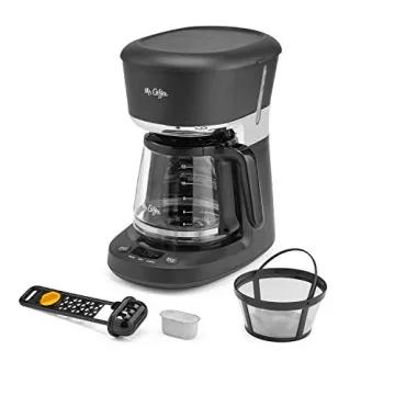 Mr. Coffee 12 Cup Dishwasher-Safe Coffee Maker with Advanced Filtration