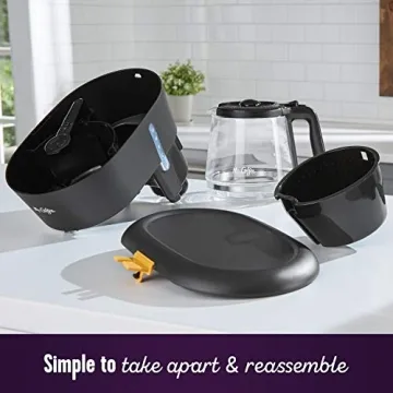 Mr. Coffee 12 Cup Dishwasher-Safe Programmable Coffee Maker