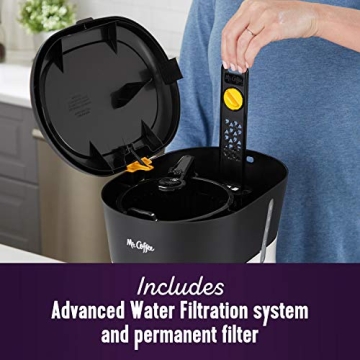 Mr. Coffee 12 Cup Dishwasher-Safe Programmable Coffee Maker