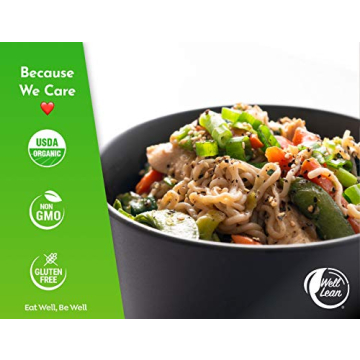 Well Lean Organic Shirataki Pasta for Guilt-free Meals