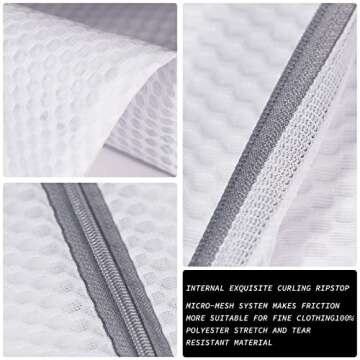 XX-Large Honeycomb Mesh Laundry Bags | Durable Delicates Wash Bags