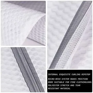 XX-Large Honeycomb Mesh Laundry Bags | Durable Delicates Wash Bags